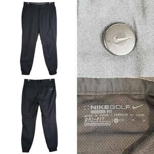 Nike Golf Pants Flex Core Performance Dri-Fit Men’s Size 32x32 Black Joggers